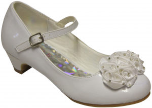 GIRLS DRESSY SHOES (2242458) WHITEPAT
